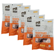 Load image into Gallery viewer, [Pack of 5] People&#39;s Choice Beef Jerky - Classic - TERIYAKI- 3oz Bag
