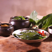 Load image into Gallery viewer, Wild Mountain Garlic Allium Victorialis Alpine Leek &#39;Victory Onion&#39; Linne Myeongee - 산마늘 명이
