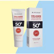 Load image into Gallery viewer, The image shows K. Solegio Collagen Sun Cream SPF 50+/PA+++.
