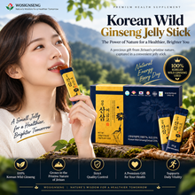Load image into Gallery viewer, Korean Wild Ginseng Stick – Premium Korean Wild Ginseng Extract 25%, 10g × 30 Sticks
