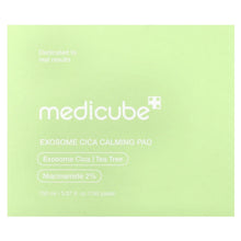 Load image into Gallery viewer, Medicube Exosome Cica Calming Pad, 100 Pads, 5.07 fl oz (150 ml)
