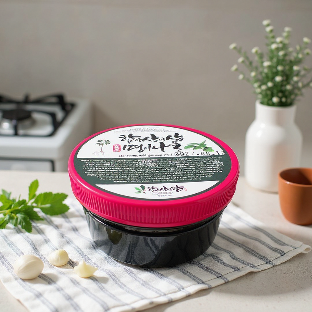 Wild Mountain Garlic Allium Victorialis Alpine Leek 'Victory Onion' Linne Myeongee - 산마늘 명이