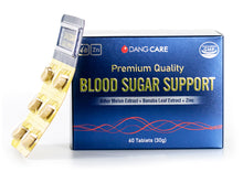 Load image into Gallery viewer, 3 Boxes of DangCare Blood Glucose Support (60 Tablets) + Free DangCare 1 Box &amp; Bitter Melon Tea 1 Box
