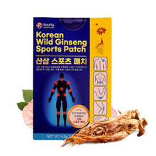 Load image into Gallery viewer, Korean Wild Ginseng Healing Sports Patch (2ea x 5)
