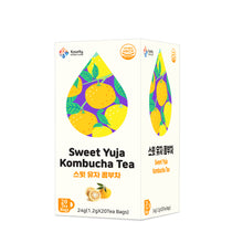 Load image into Gallery viewer, Sweet Yuja Kombucha Tea (20 Tea Bags)
