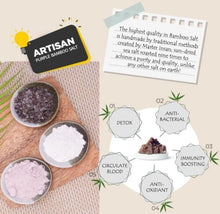 Load image into Gallery viewer, Kpurity Artisan Premium Bamboo Salt 120g
