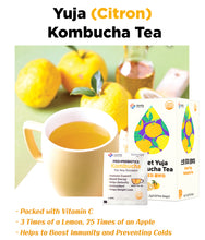 Load image into Gallery viewer, Sweet Yuja Kombucha Tea (20 Tea Bags)
