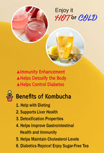 Load image into Gallery viewer, Sweet Yuja Kombucha Tea (20 Tea Bags)

